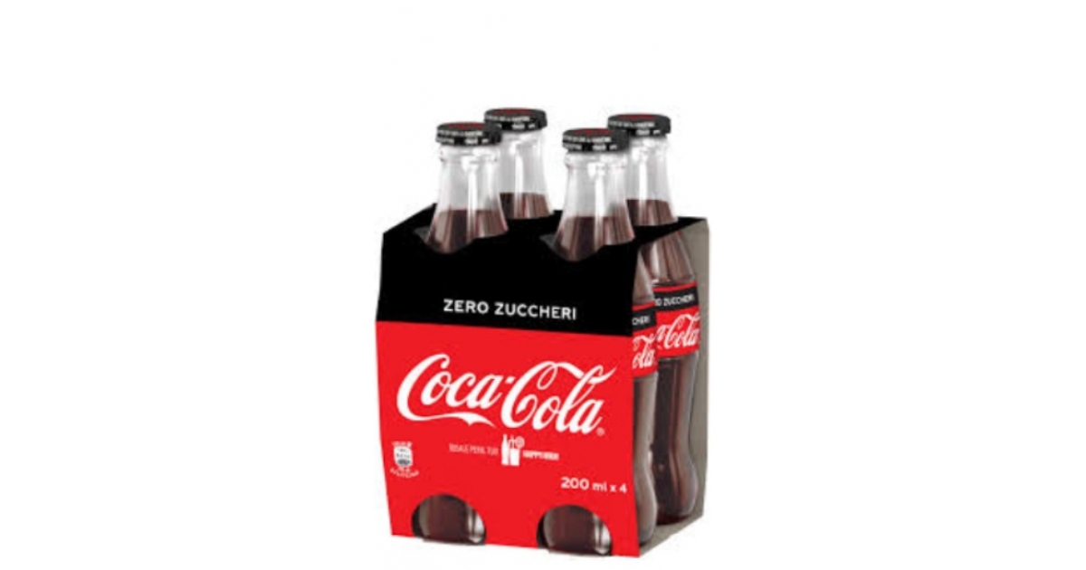 Coca Cola Zero Vetro - Bibite