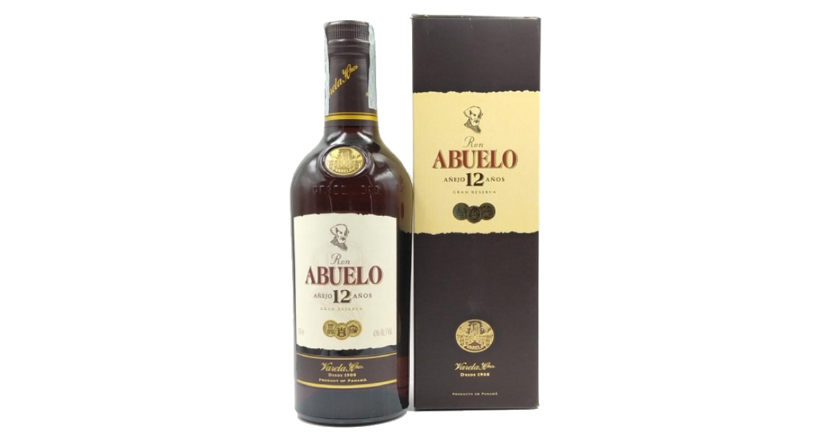 Rum Abuelo 12 Anos 0,70 l - Ron Abuelo - Liquori Rum online