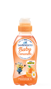 Baby Camomilla e mandarancio San Benedetto Baby 0,25 l - Conf. 24 pz San Benedetto