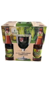 Confezione regalo birre Moinette 6 x 0,33 l + 1 Bicchiere online