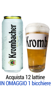 Birra Krombacher Pils 0,50 l Lattina