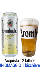 Birra Krombacher Radler 0,50 l Lattina