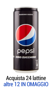 Pepsi Zero Lattina 0,33 l Pepsi