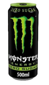 Monster Energy Drink Green Zero 0.50l Lattina Monster