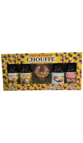 Confezione La Chouffe 4 x 0,33 l + 1 Bicchiere