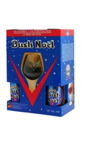 Confezione Bush de Noel Caracter Triple 4 bott 0,33 l +1 bicch Birrificio Dubuisson