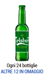 Birra Carlsberg in bottiglia 0,33 lt online