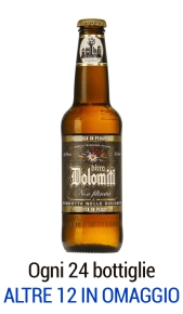 Birra Dolomiti Non Filtrata 0,33 l Fabbrica di Birra Pedavena