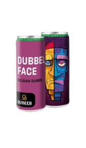 Birra Qubeer Dubble Face lattina 0,33 cl BELGIAN DUBBEL QUBEER