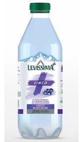 Acqua Levissima + SISTEMA IMMUNITARIO Zinco Pet 0,50 l - Confezione 12 pz Levissima