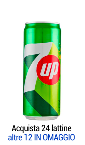 7UP 0,33 l lattina Pepsi