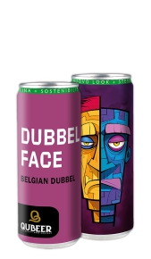 Birra Qubeer Dubble Face lattina 0,33 cl BELGIAN DUBBEL QUBEER