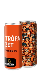 Birra Qubeer Tropa Zet lattina 0,33 cl SESSION IPA QUBEER