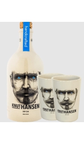 Confezione Gin Knut Hansen Dry 0,50 + 2 bicchieri KNUT HANSEN