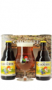 Confezioni regalo birra - Cofanetti birra - Bicchiere Chouffe