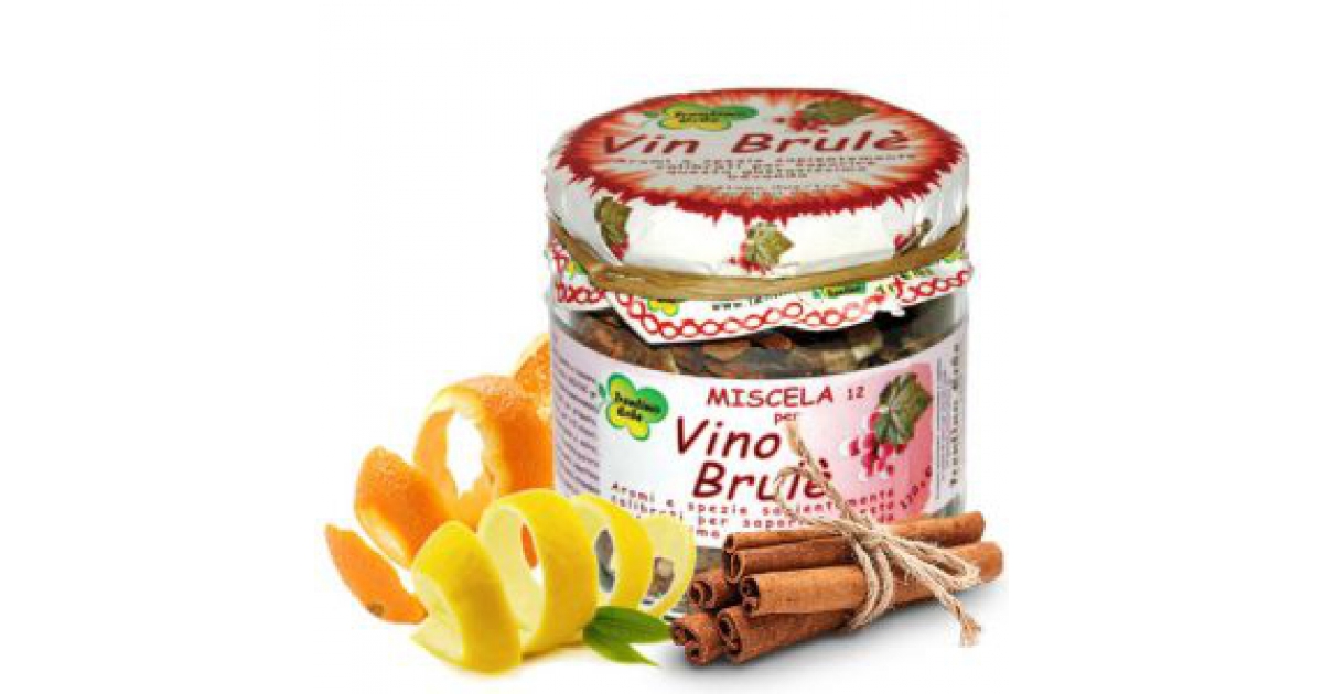 Miscela Vino Brulè 120g - Trentino Erbe - Bevande infusi - tisane-camomilla  online