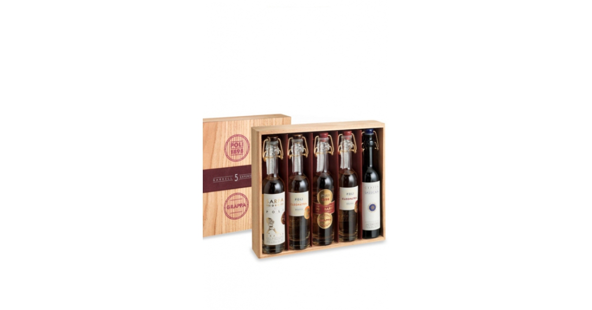 Confezione regalo Grappa Poli e Bicchieri